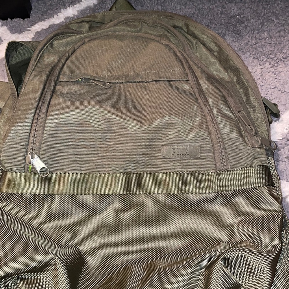 Pink backpack
